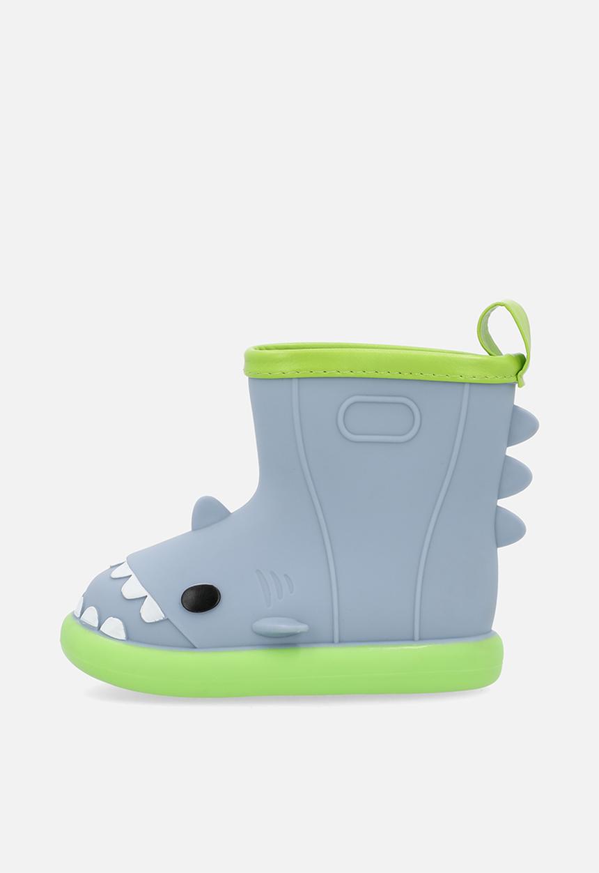 Pop Candy - Rain boots - green & blue