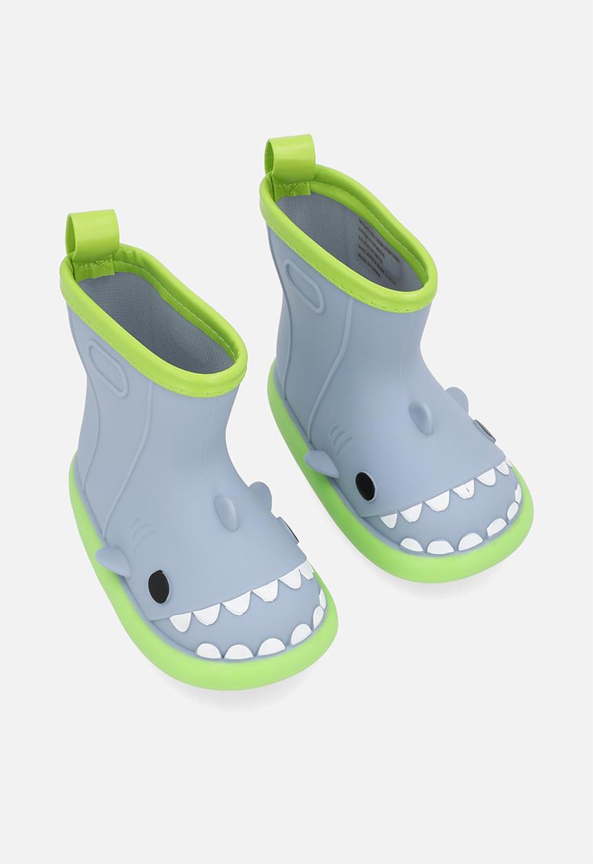 Pop Candy - Rain boots - green & blue