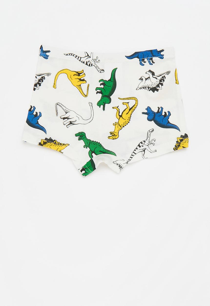 Pop Candy - 3 Pack dino print briefs - multi