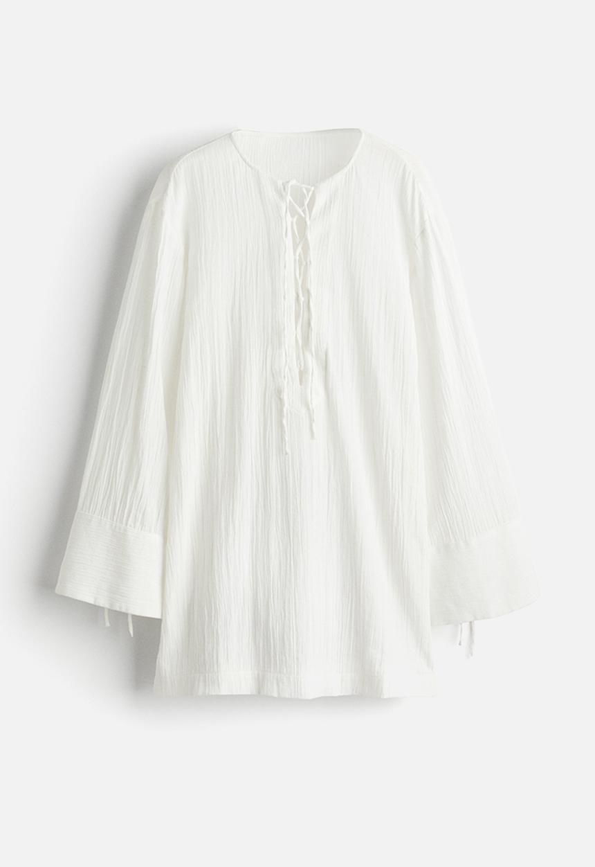 H&M - Beach tunic - white