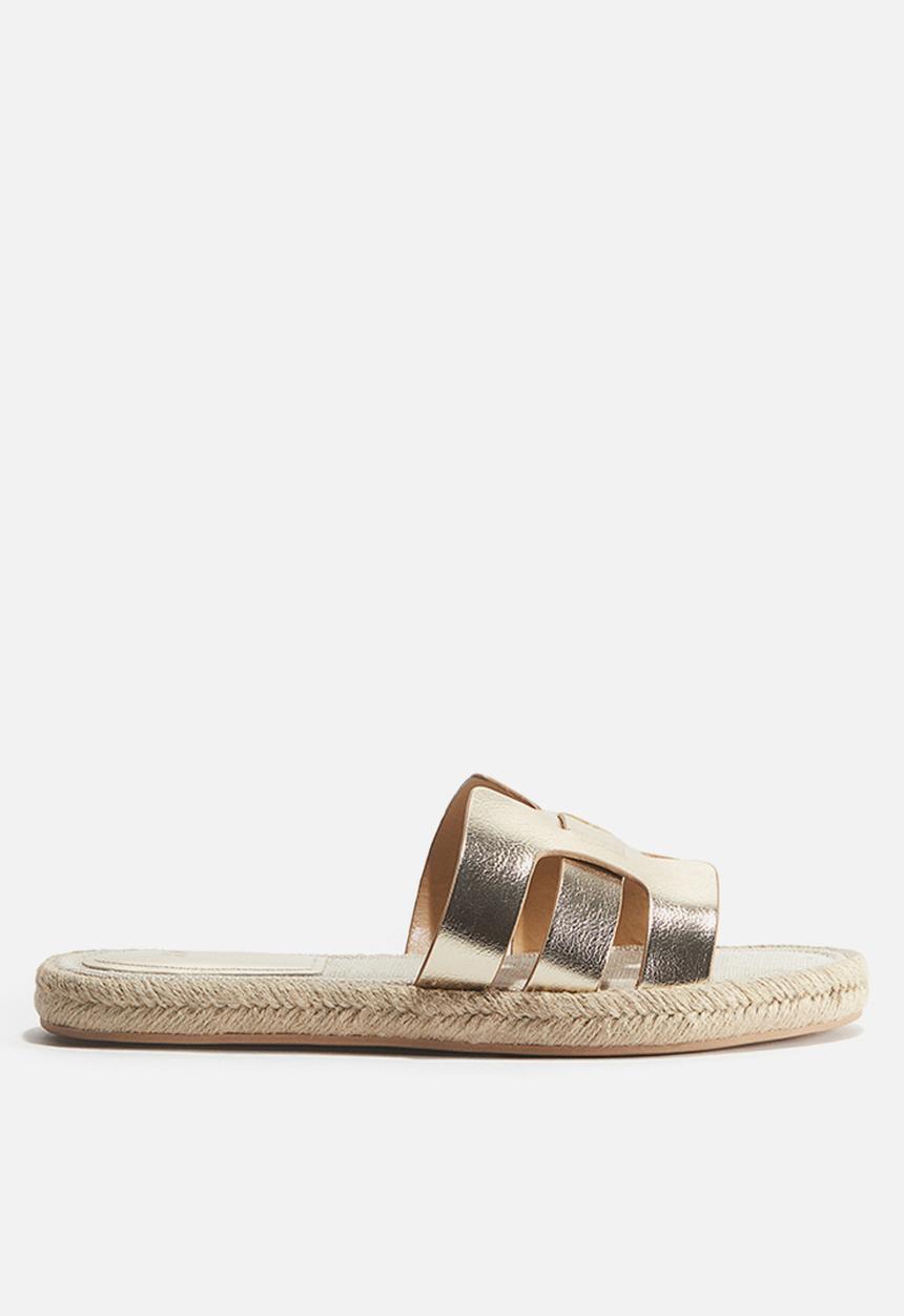 H&M - Espadrille sandals - gold