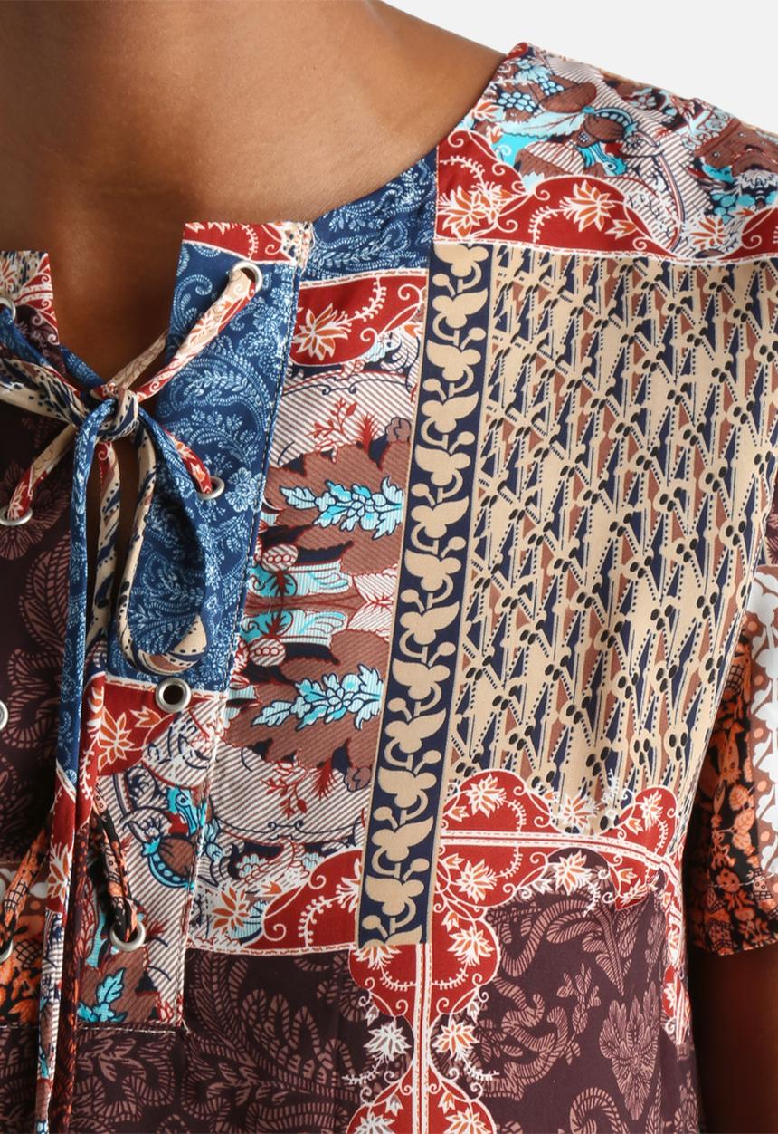 Glamorous - Patchwork Dress