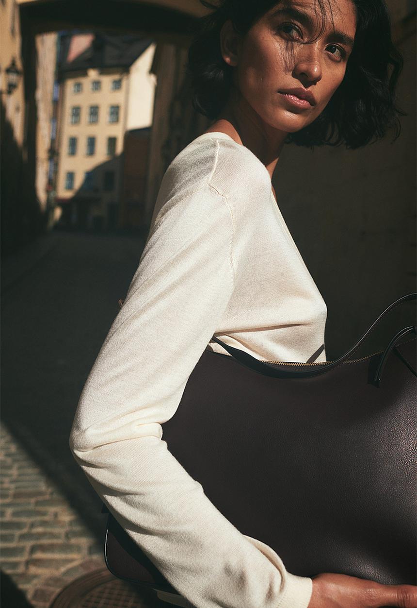 H&M - V-neck jumper - cream