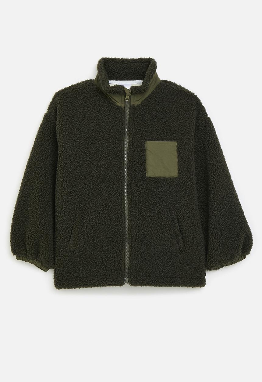 Pop Candy - Polar fleece jacket - olive