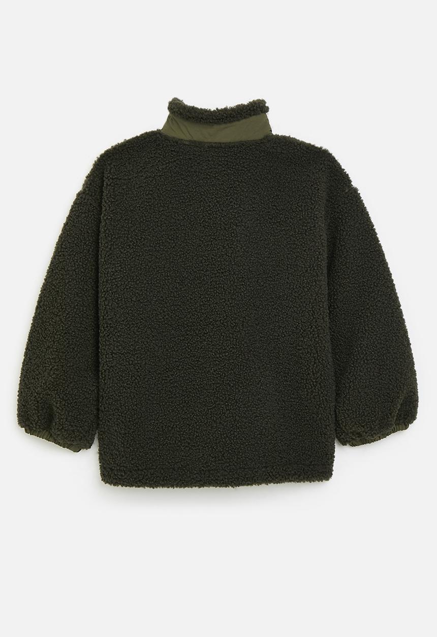 Pop Candy - Polar fleece jacket - olive