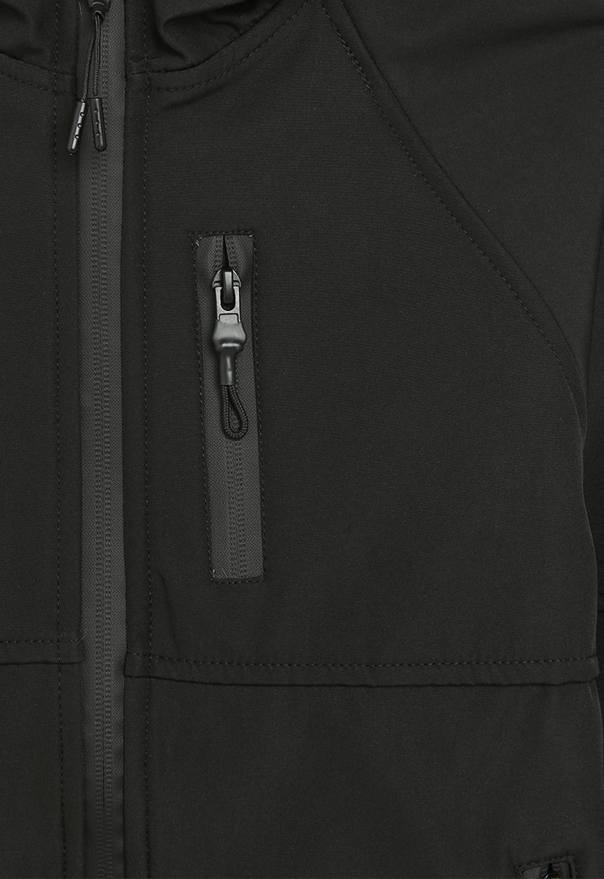 Pop Candy - Hooded wind breaker - black