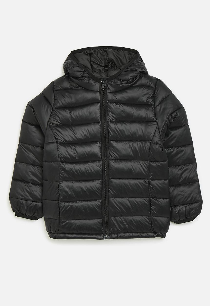 Pop Candy - Hooded puffer jacket - black