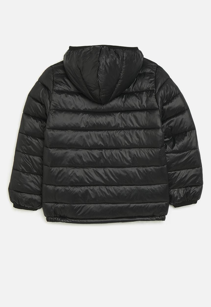 Pop Candy - Hooded puffer jacket - black
