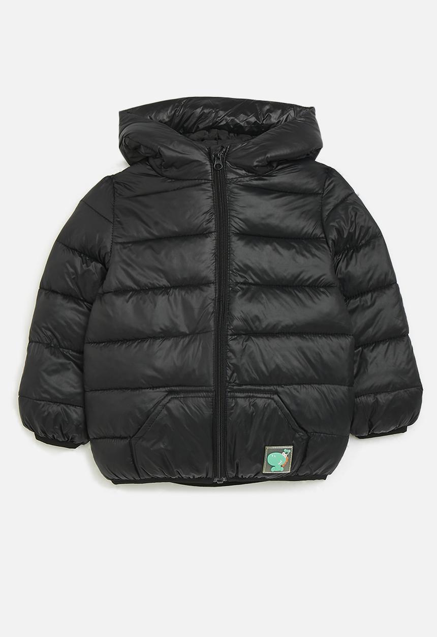 Pop Candy - Hooded puffer jacket - black
