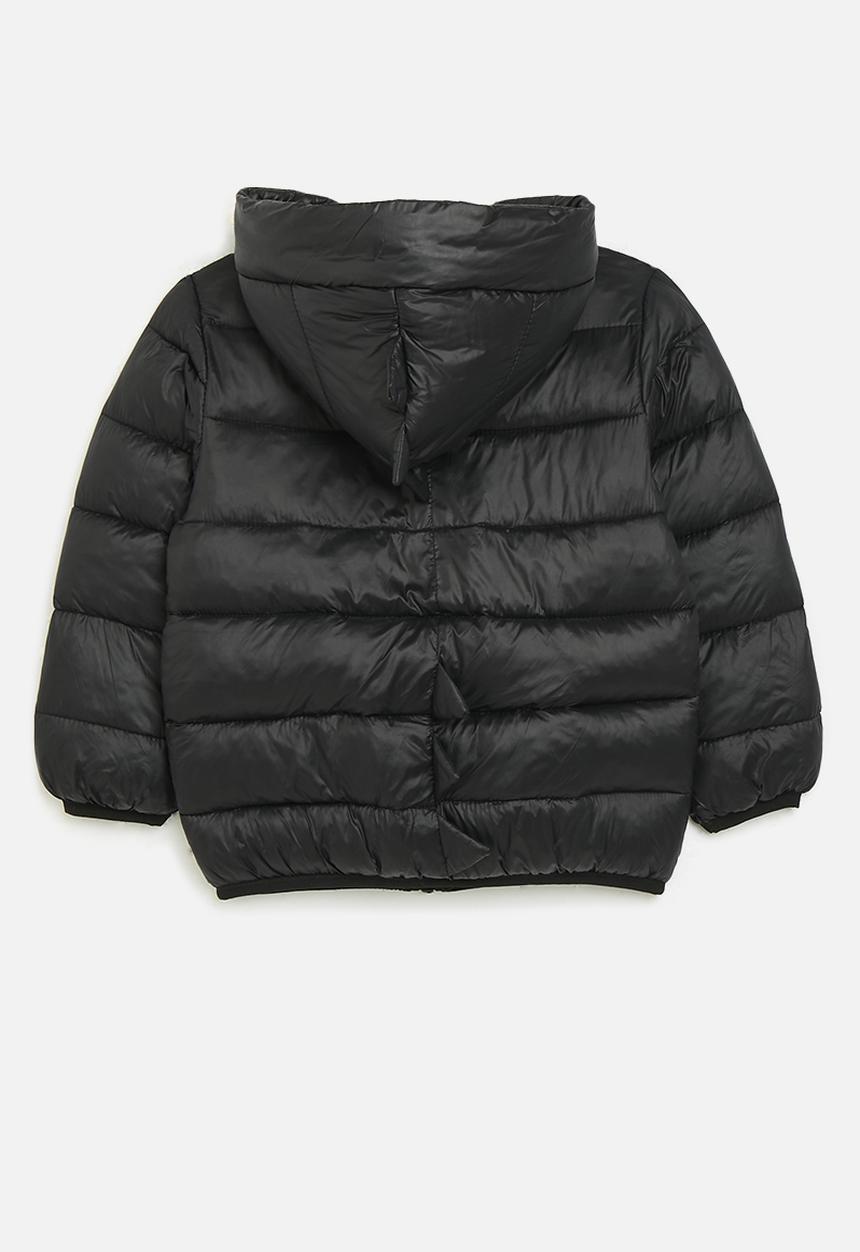 Pop Candy - Hooded puffer jacket - black