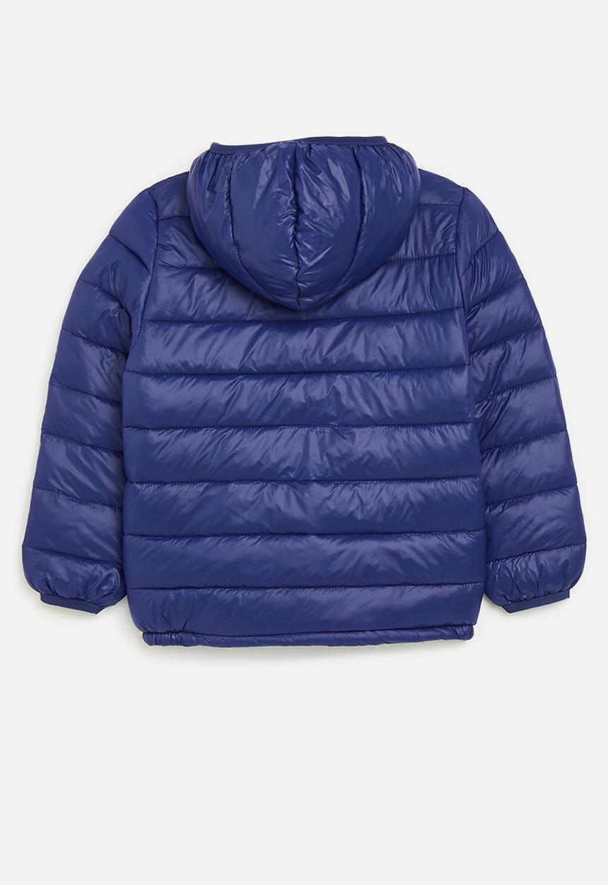 Pop Candy - Hooded puffer jacket - royal blue