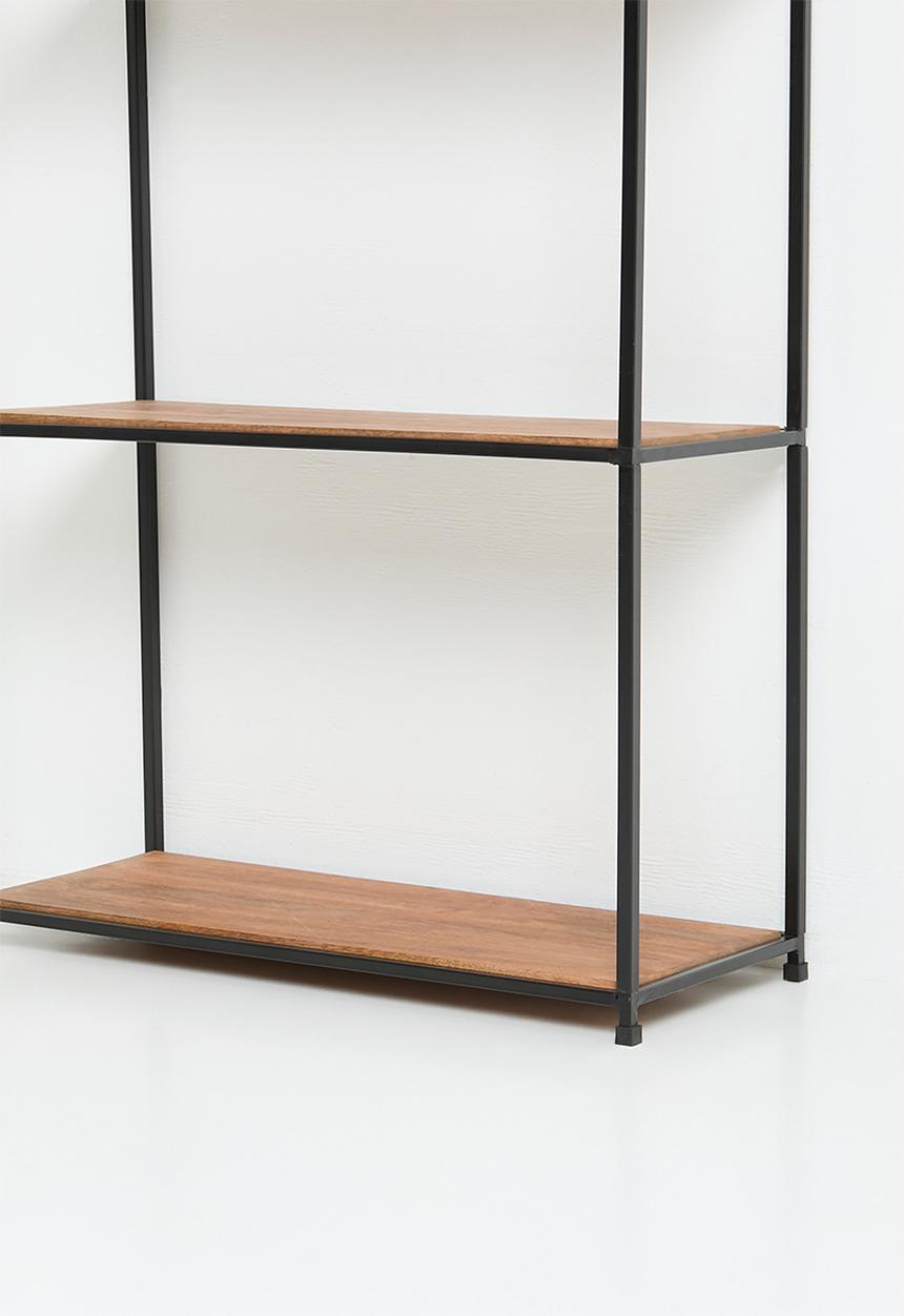 Sixth Floor - Zela bookshelf -black