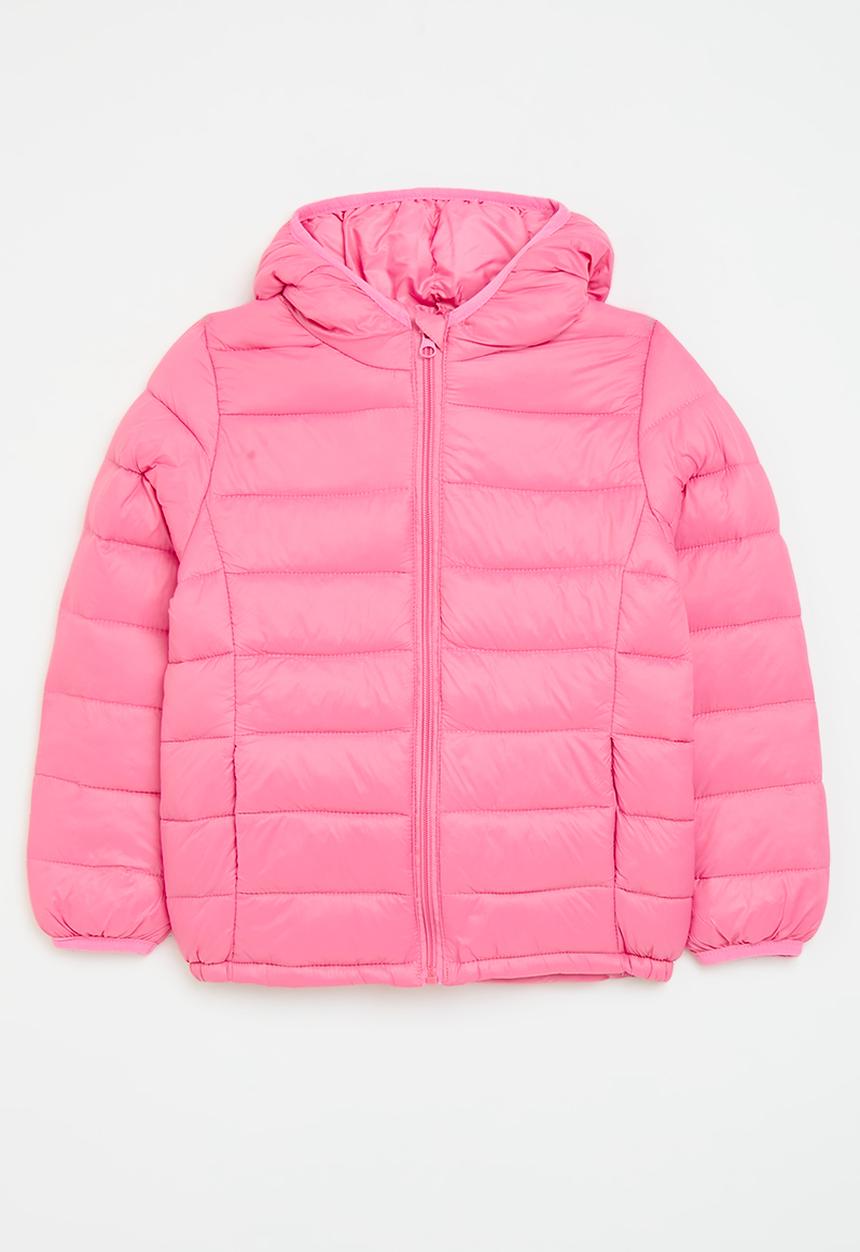 Pop Candy - Hooded puffer jacket - pink
