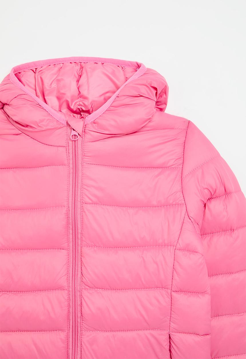 Pop Candy - Hooded puffer jacket - pink