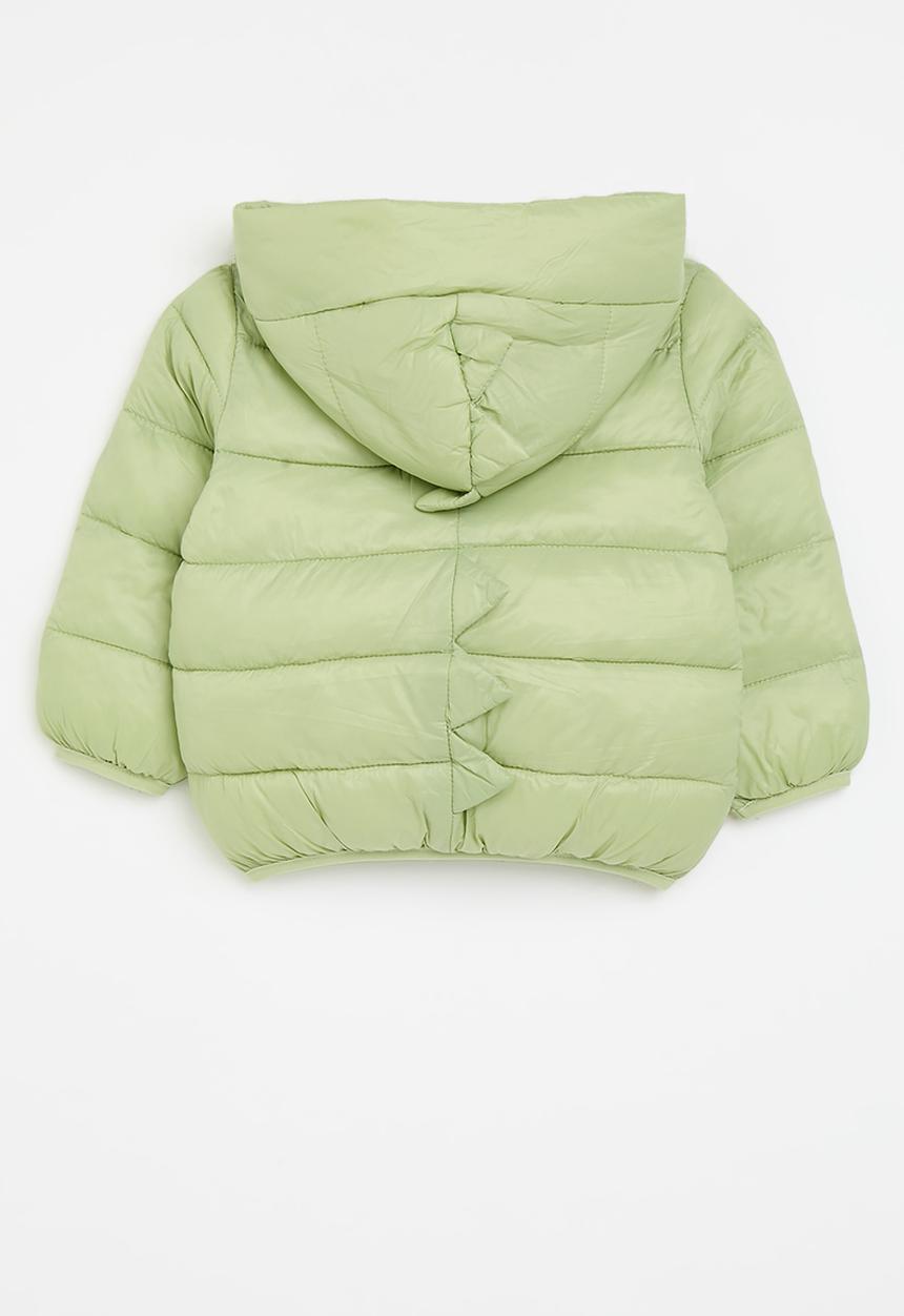 Pop Candy - Hooded puffer jacket - green