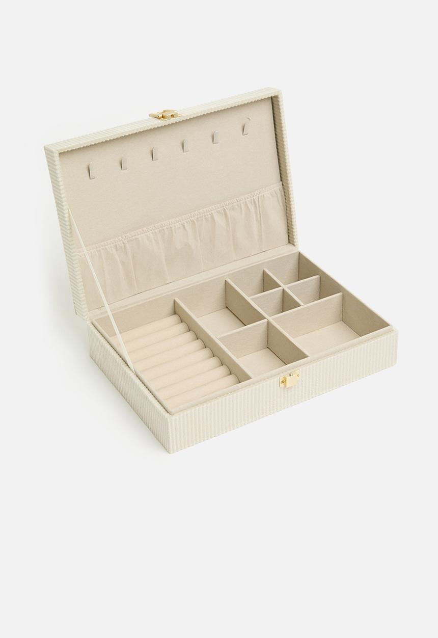 Storage Solutions - Luxe jewellery organizer - beige