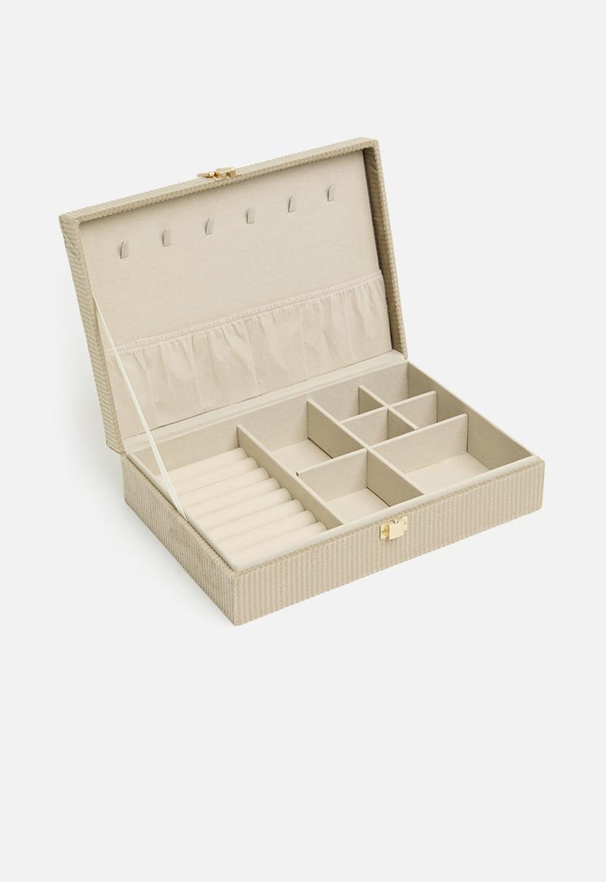 Storage Solutions - Luxe jewellery organizer - khaki