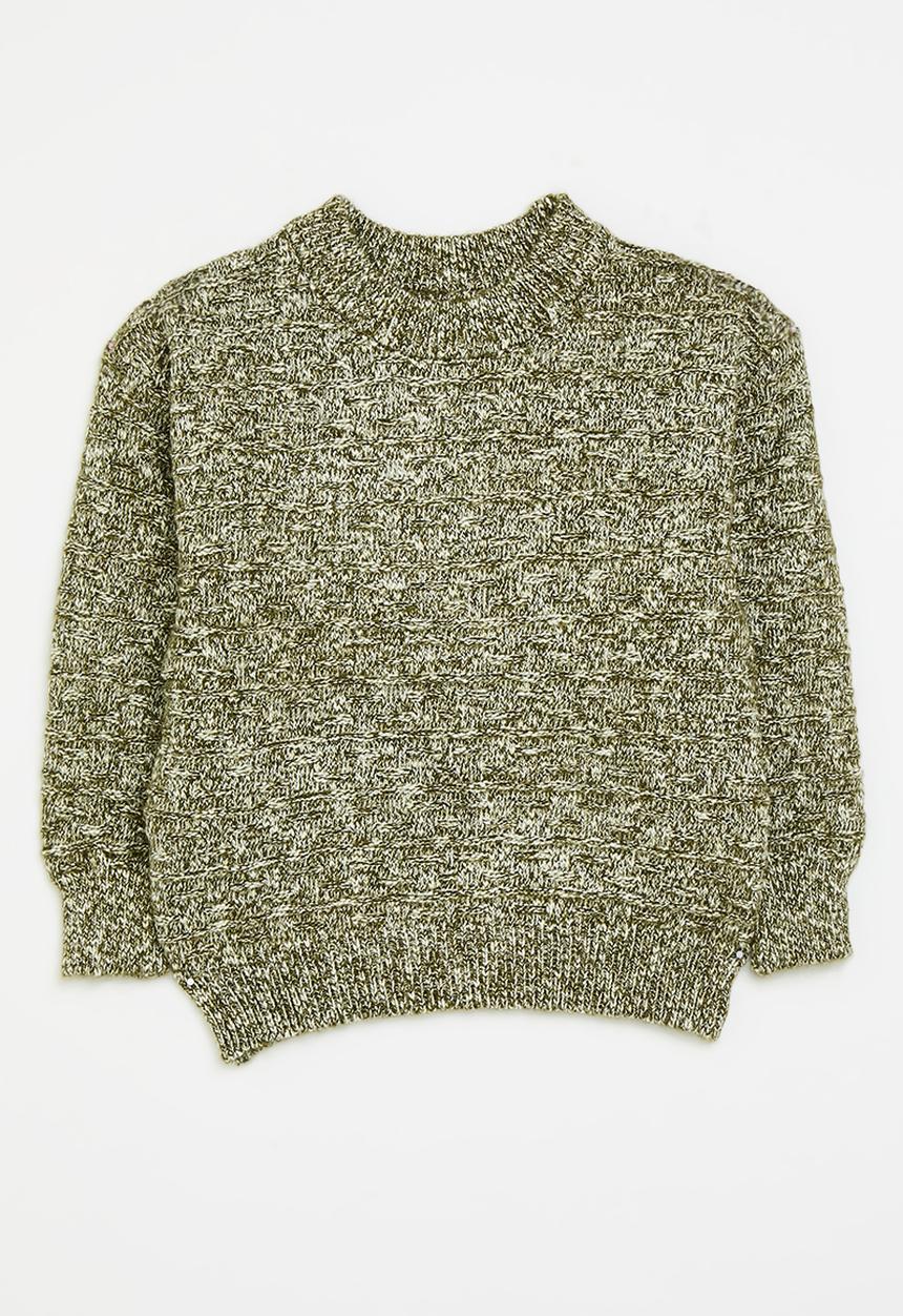 Pop Candy - Knitted jersey - green