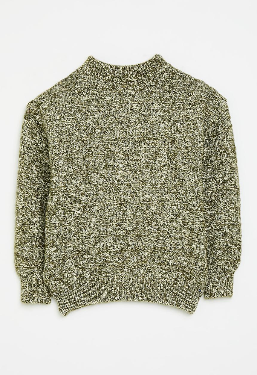 Pop Candy - Knitted jersey - green