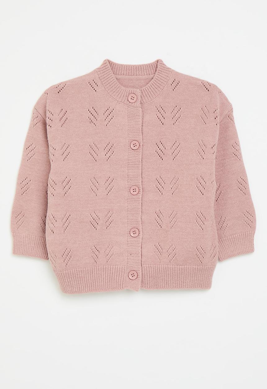 Pop Candy - Button down cardigan - pink