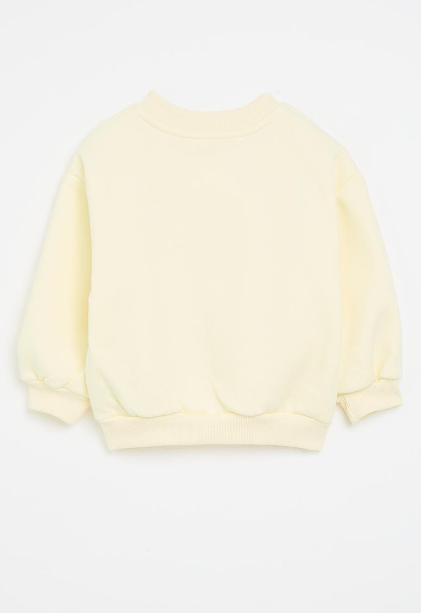 Pop Candy - Applique sweat top - ecru