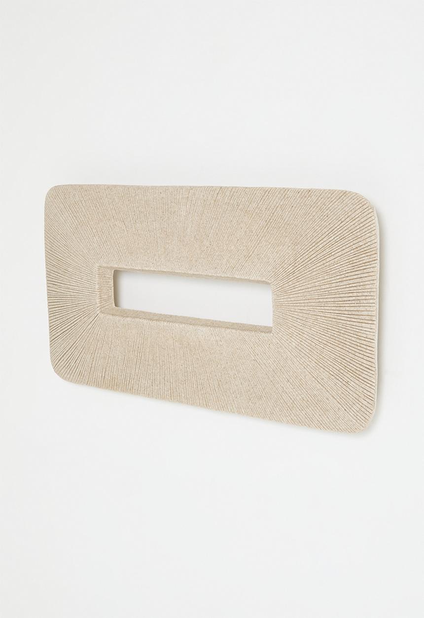 Sixth Floor - Sanstone wall plaque - beige