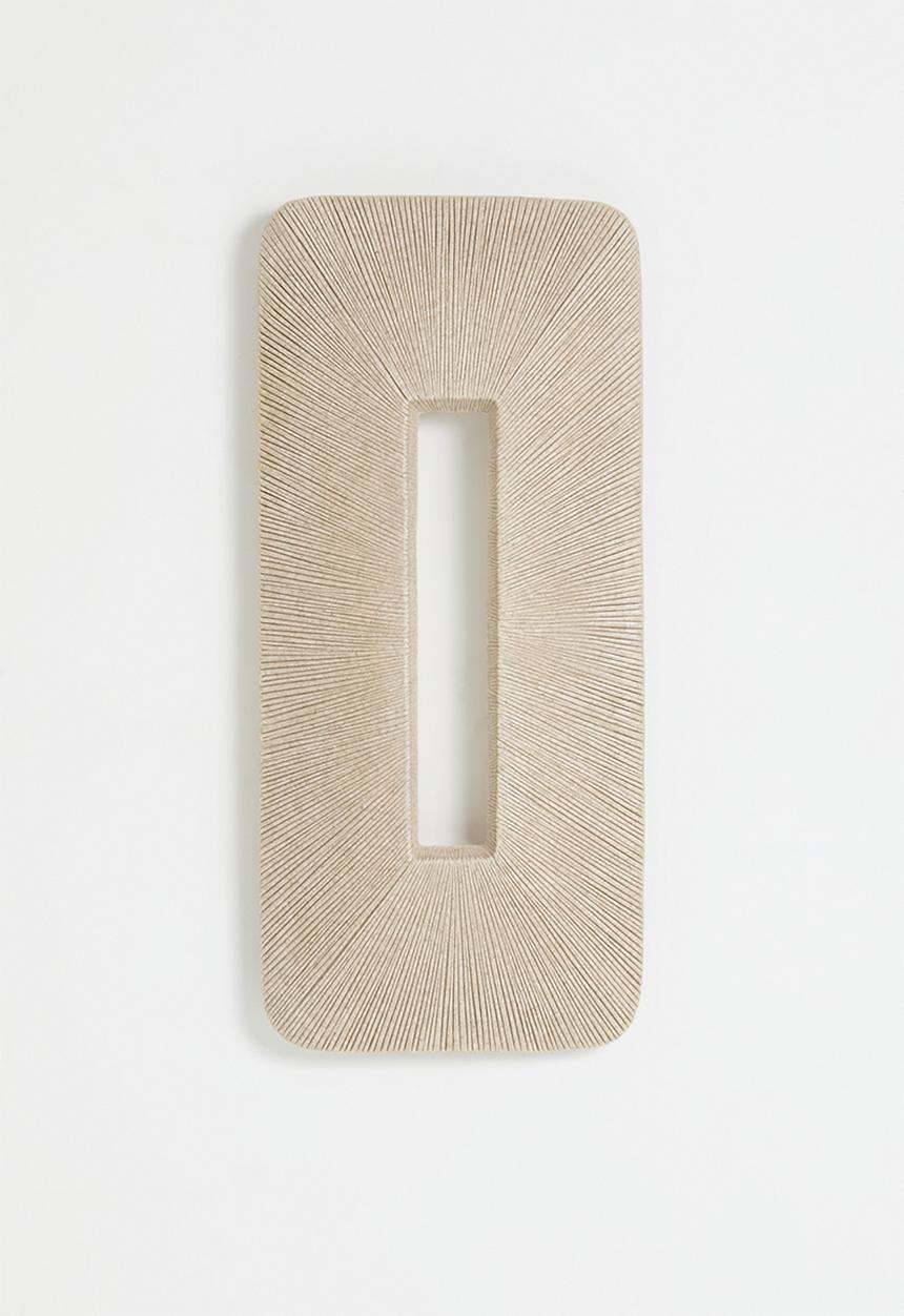 Sixth Floor - Sanstone wall plaque - beige