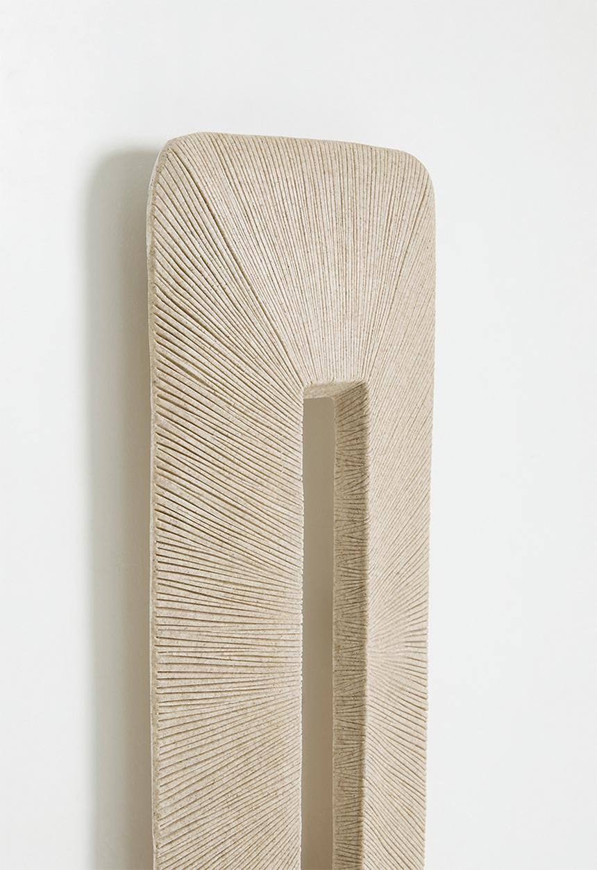 Sixth Floor - Sanstone wall plaque - beige