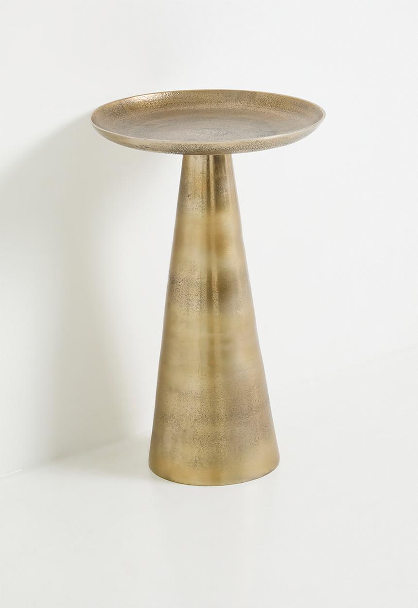 Sixth Floor - Alu side table - gold