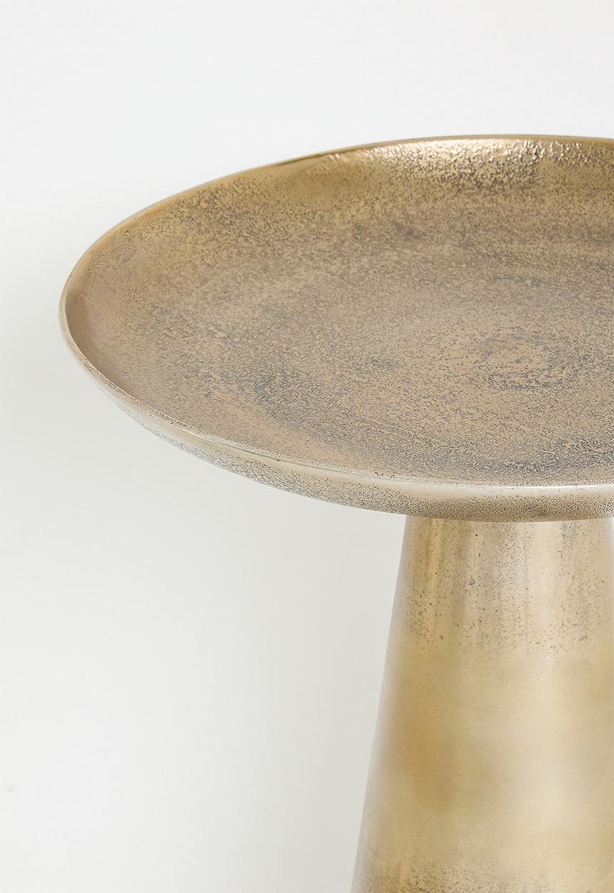 Sixth Floor - Alu side table - gold
