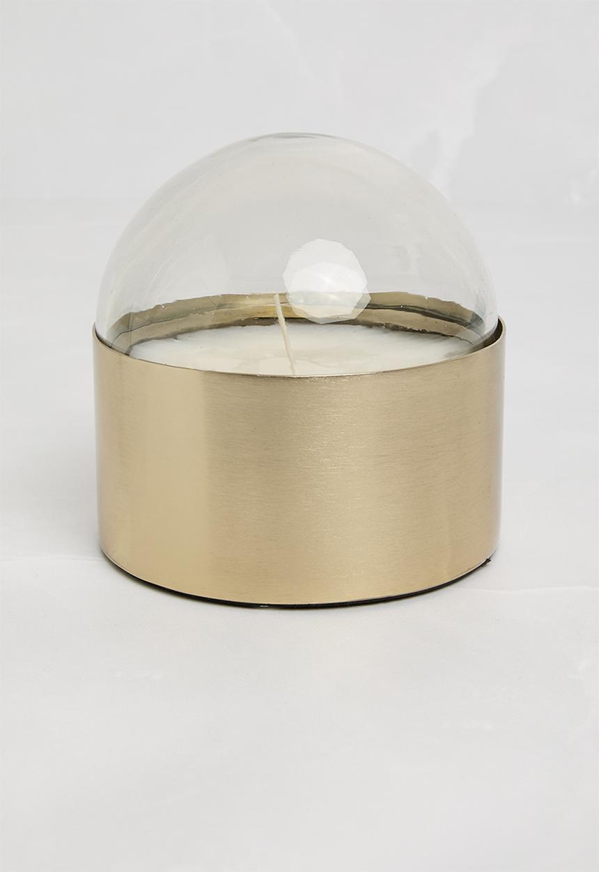 Sixth Floor - Glass Dome Candle - Gold