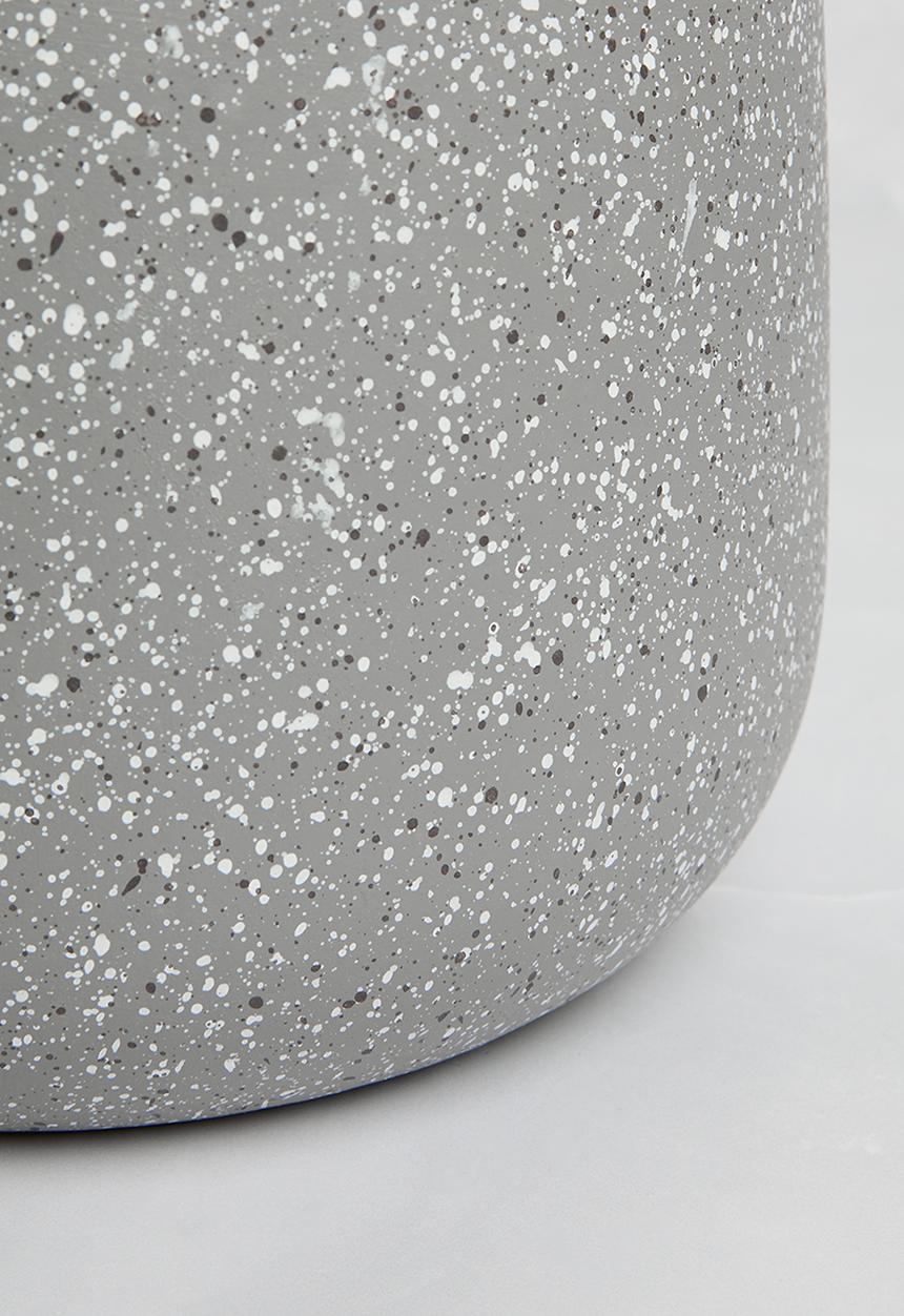 H&S - Speckle nesting planter set of 3 - gravel