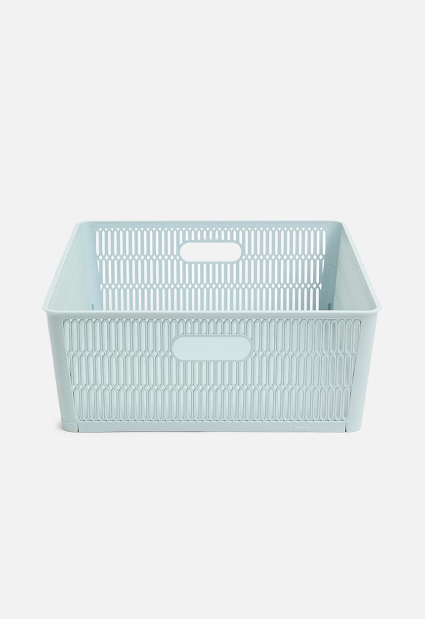 Storage Solutions - Stackable storage basket - blue