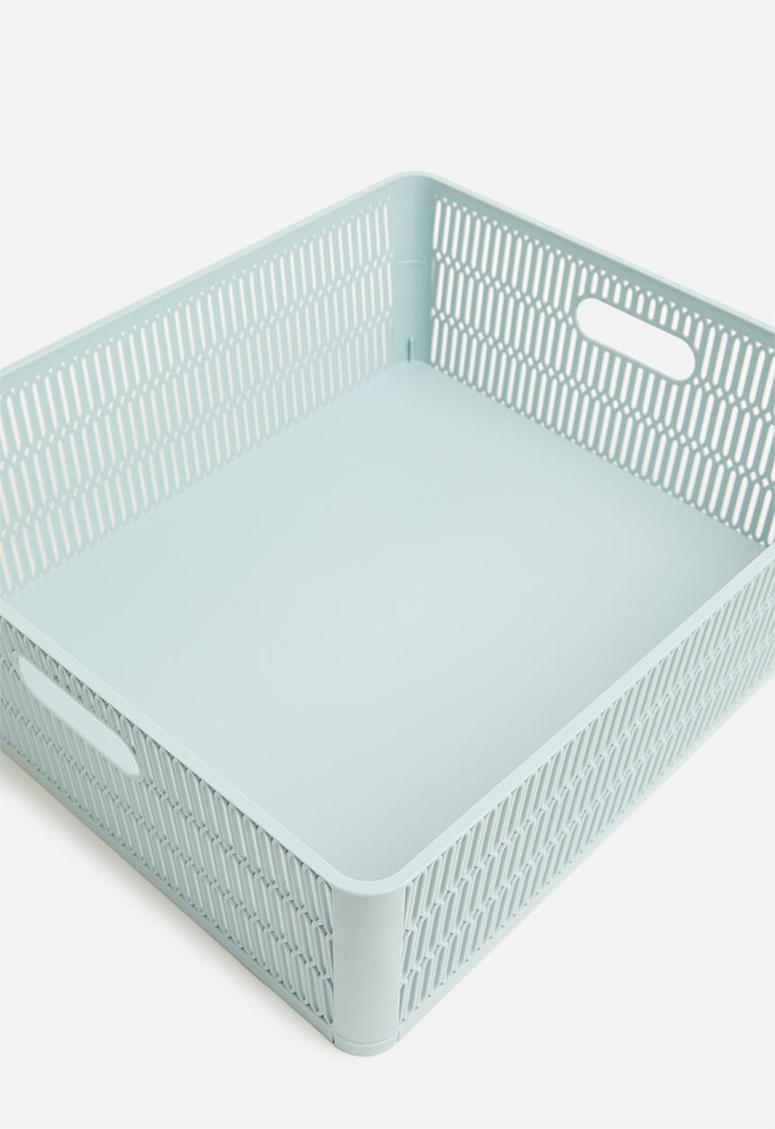 Storage Solutions - Stackable storage basket - blue