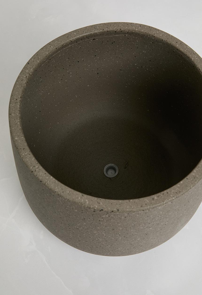 H&S - Speckle nesting planter set of 3 - sand