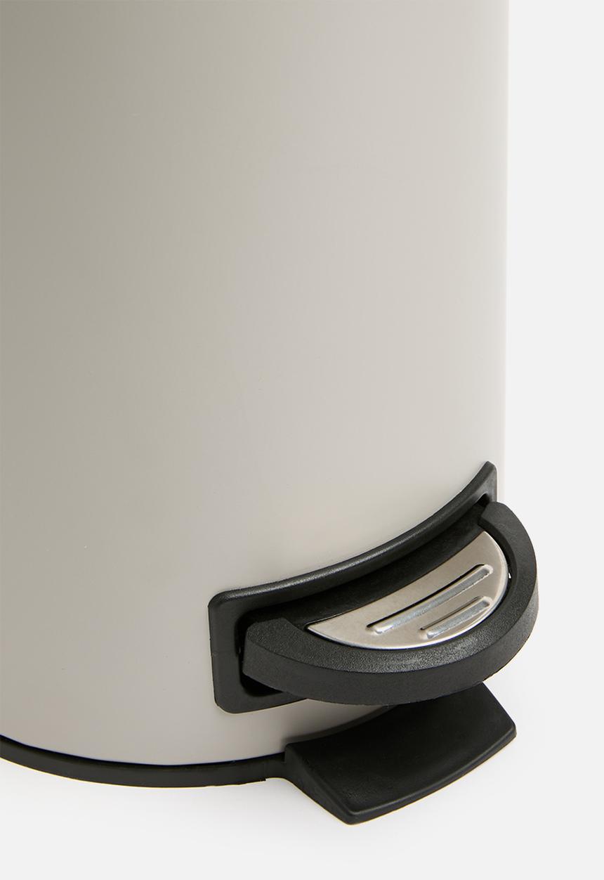 Bathroom Solutions - Small pedal bin - taupe