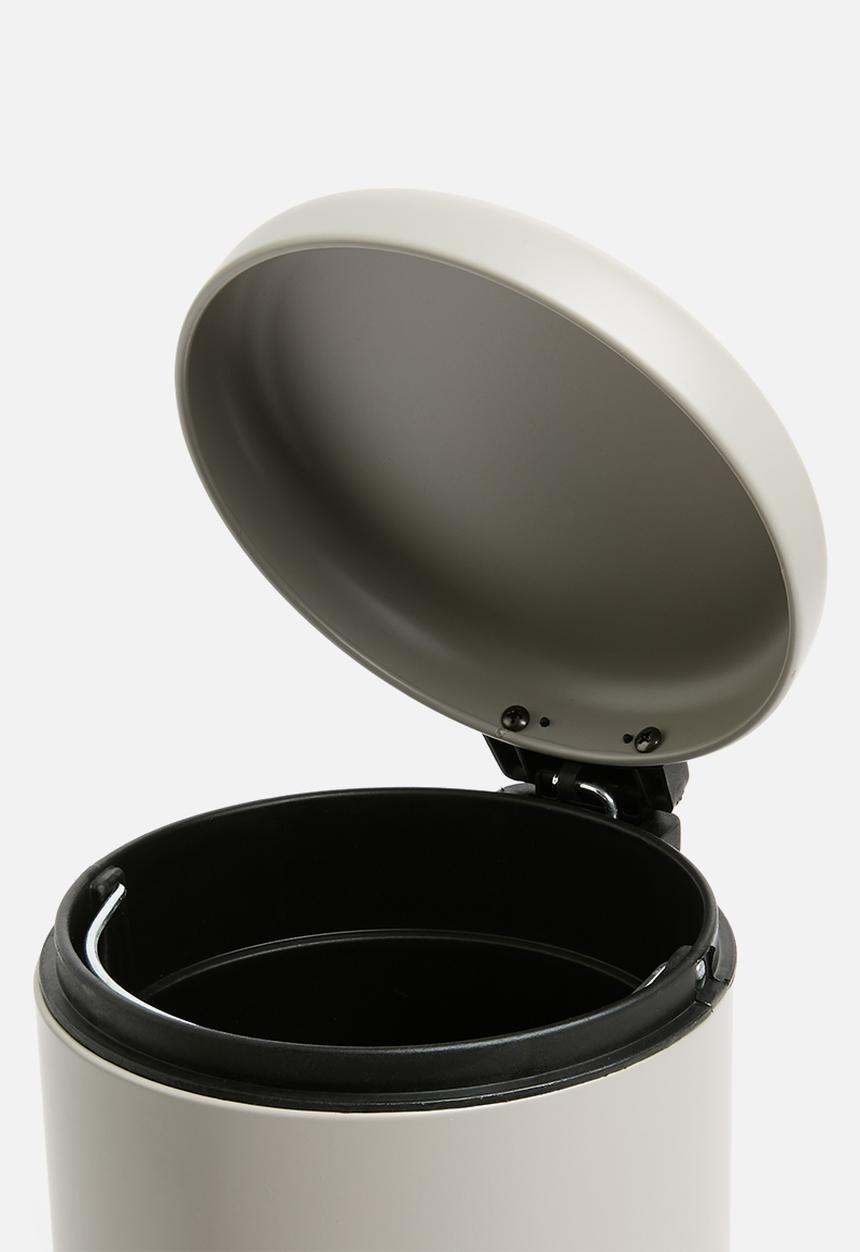 Bathroom Solutions - Small pedal bin - taupe