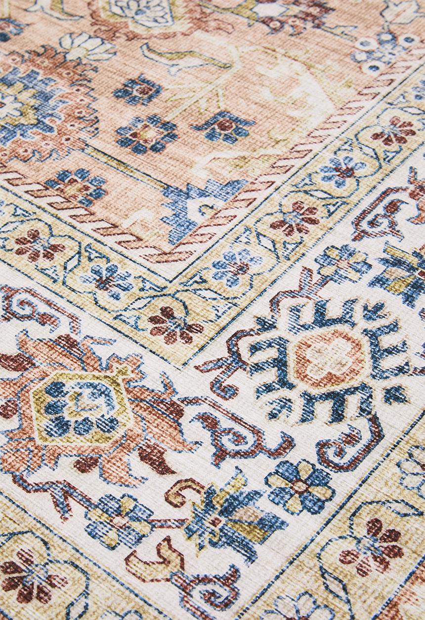 Fotakis - Option Antique Floral Rug Rust