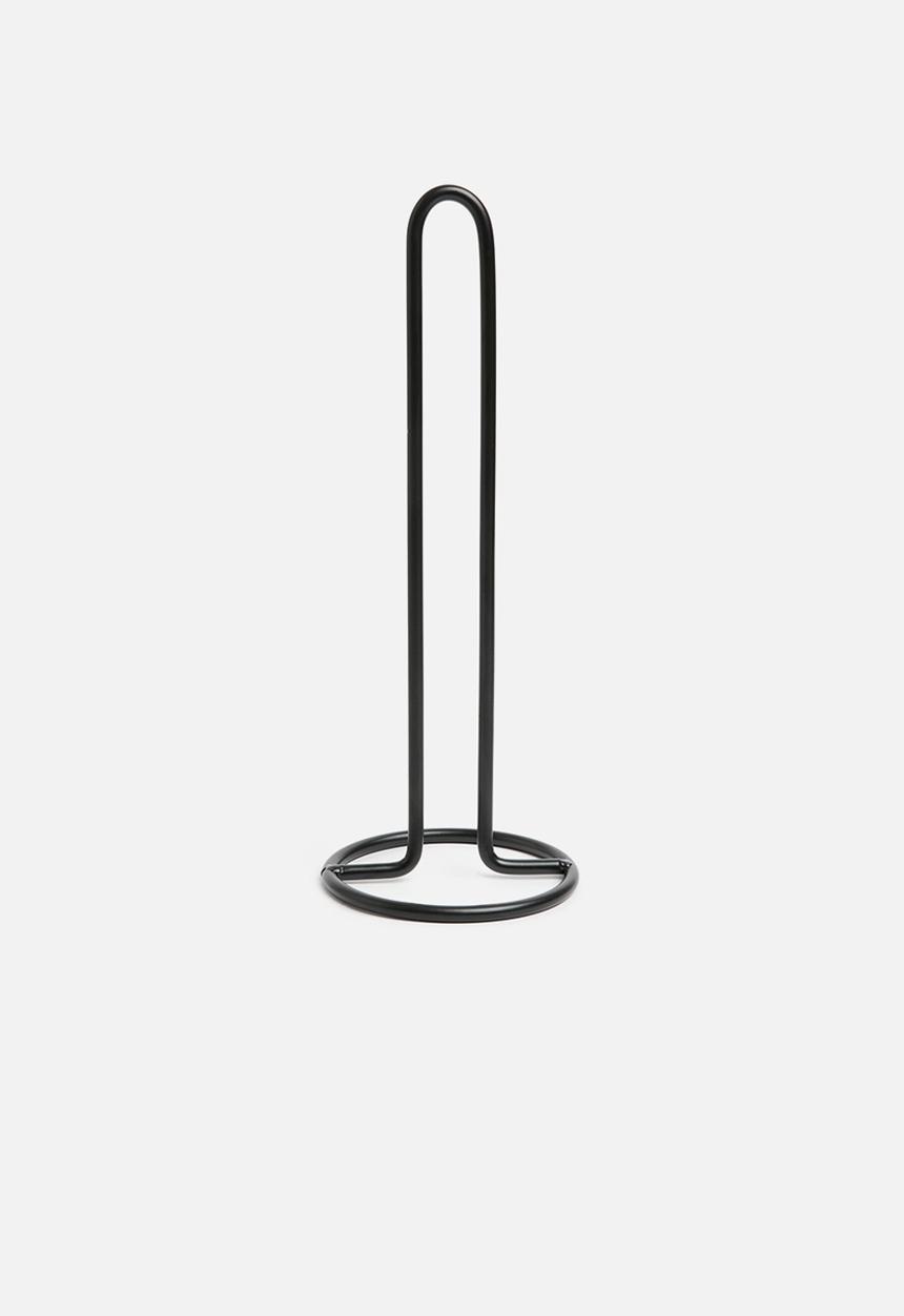 Excellent Houseware - Rolo paper towel holder - Black