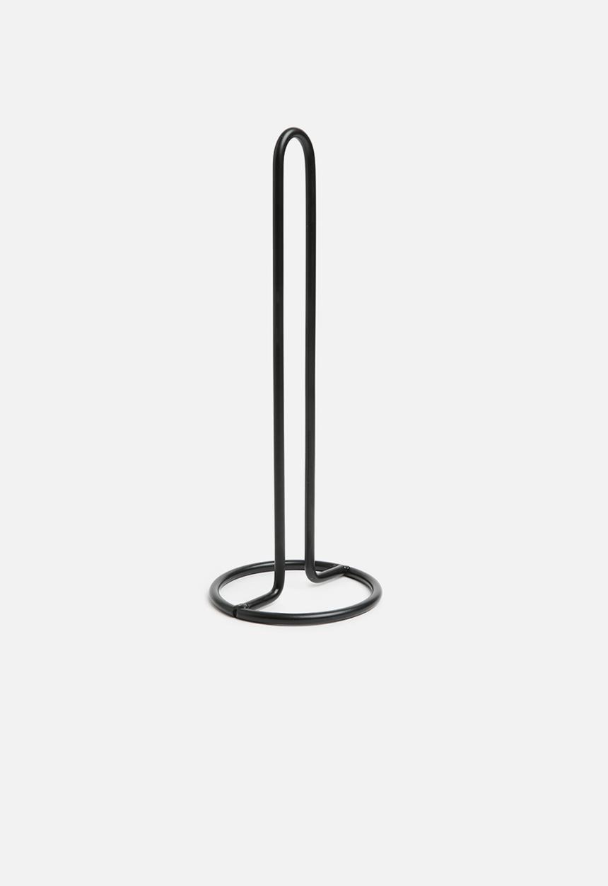 Excellent Houseware - Rolo paper towel holder - Black