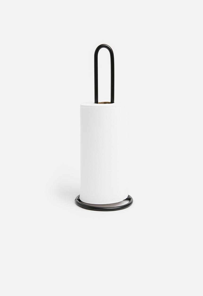 Excellent Houseware - Rolo paper towel holder - Black