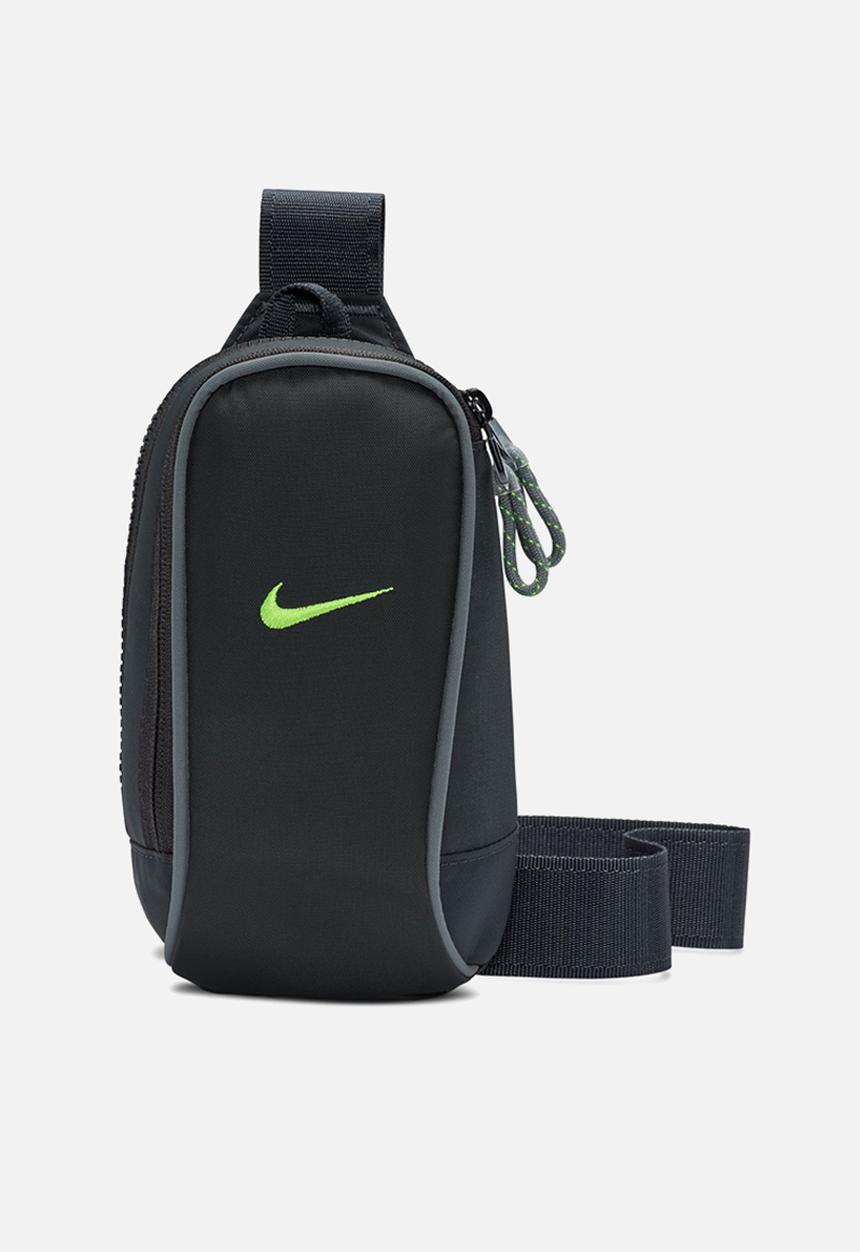 Nike gray × neon green sling bag Nike Commute Sling Bag (9L). Nike ID
