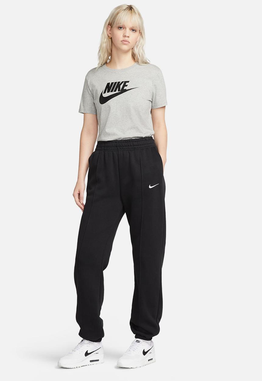 Nike - Nike Essential Tee - dk grey heather/white