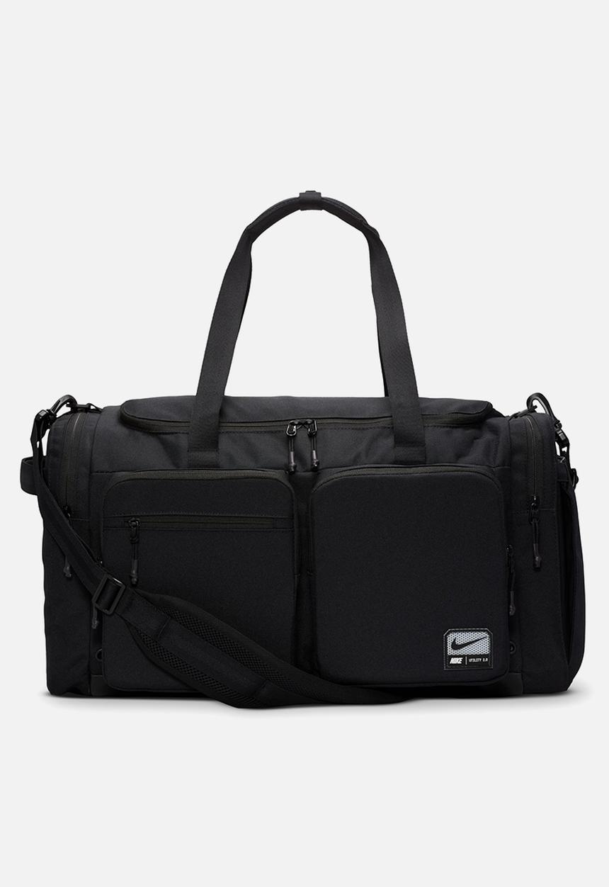 Nike Utility Power 2.0 Duffel Bag (51L) - Black/Black/White