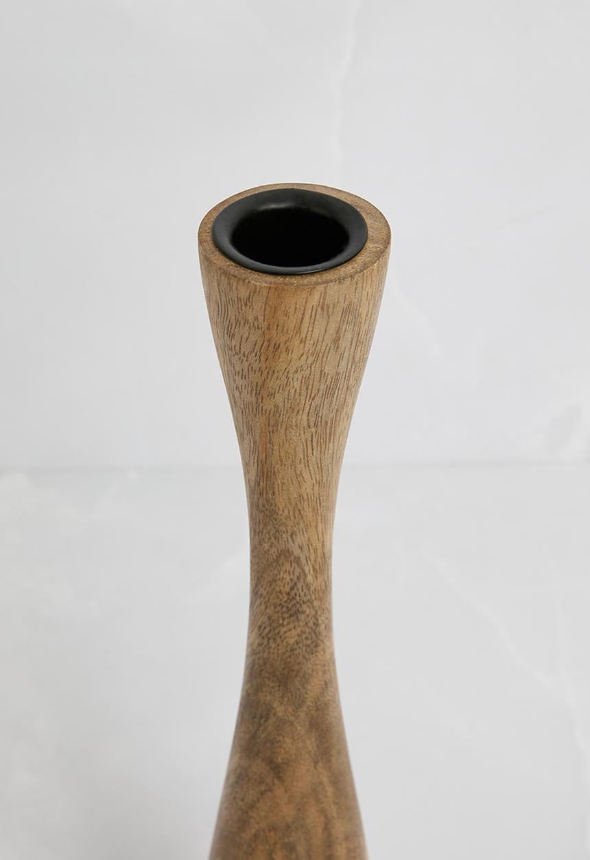Sixth Floor - Wooden Candle Holders Set of 2