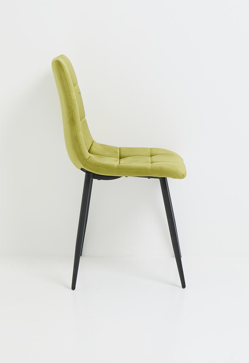Sixth Floor - Lua velvet dining chair set of 2-green