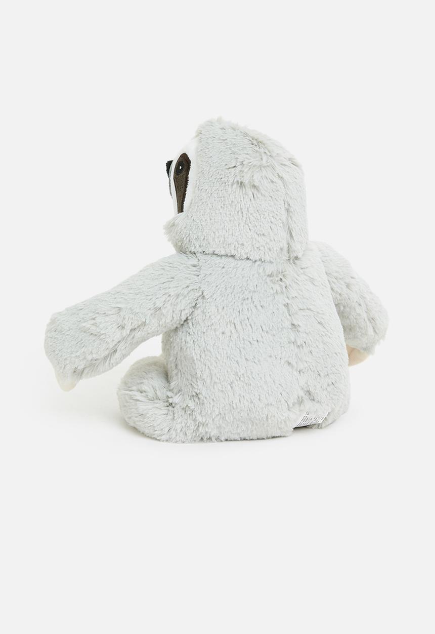 H&S - Plush sloth doorstop - grey