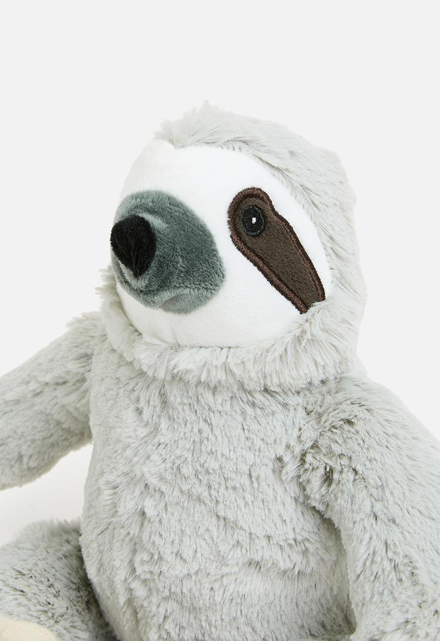 H&S - Plush sloth doorstop - grey