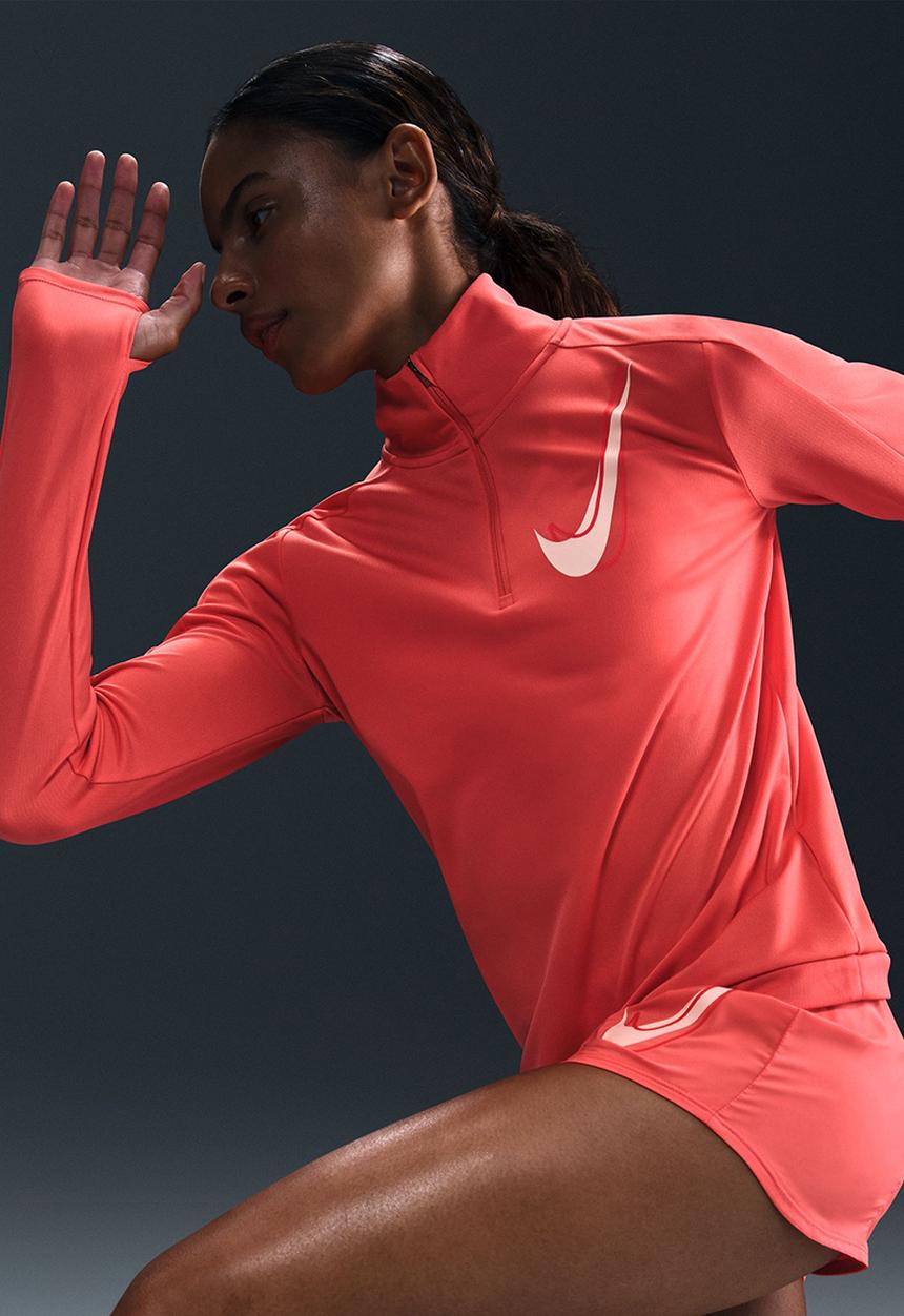Nike - Nike Swoosh mid layer - Magic Ember
