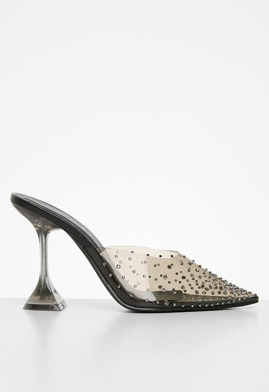 Miss Black - Jewels2 court heel - black